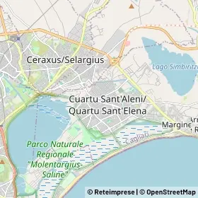 Mappa Quartu Sant'Elena