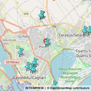 Mappa Via James Watt, 09134 Cagliari CA, Italia (3.12545)