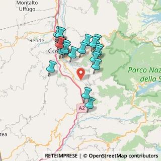 Mappa Garibaldi, 87100 Donnici Superiore CS, Italia (7.028)