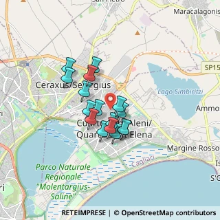 Mappa Via Livorno, 09045 Quartu Sant'Elena CA, Italia (1.32313)