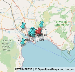 Mappa Via Amendola Giovanni, 09045 Quartu Sant'Elena CA, Italia (6.73583)