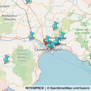 Mappa Via del Lavoro, 09122 Cagliari CA, Italia (23.838)