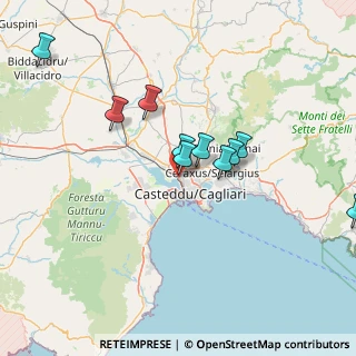 Mappa Via del Lavoro, 09122 Cagliari CA, Italia (20.09333)