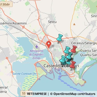 Mappa Via del Lavoro, 09122 Cagliari CA, Italia (4.37636)