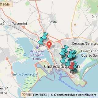 Mappa Via del Lavoro, 09122 Cagliari CA, Italia (4.54235)