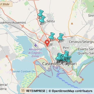 Mappa Via del Lavoro, 09122 Cagliari CA, Italia (4.04818)