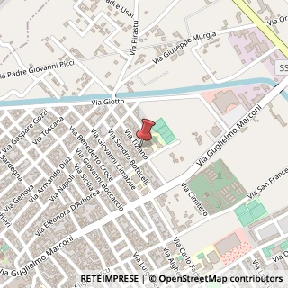 Mappa Via Tiziano, 19A, 09045 Quartu Sant'Elena, Cagliari (Sardegna)