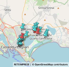 Mappa Via Goffredo Mameli, 09044 Quartucciu CA, Italia (3.08059)