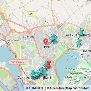 Mappa Via Piero Capponi, 09134 Cagliari CA, Italia (2.96)