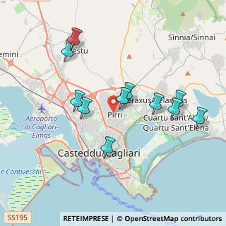 Mappa Via Piero Capponi, 09134 Cagliari CA, Italia (4.04091)