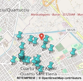 Mappa Via Giovanni Cimabue, 09045 Quartu Sant'Elena CA, Italia (0.6375)