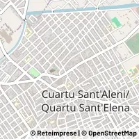 Kaart Quartu Sant'Elena