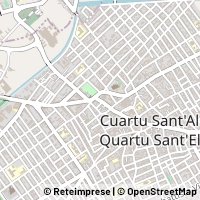Hartă Quartu Sant'Elena