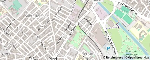 Mappa Cagliari