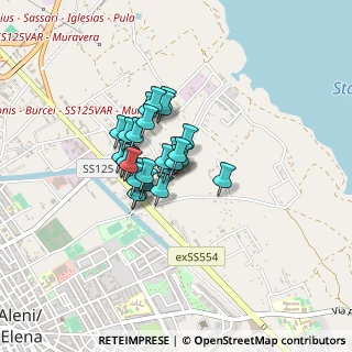 Mappa Via Partinixeddu snc, 09045 Quartu Sant'Elena CA, Italia (0.27407)