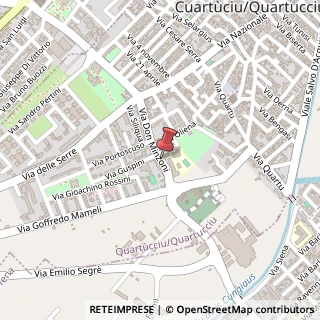 Mappa Via Don Minzoni,  43, 09044 Quartucciu, Cagliari (Sardegna)