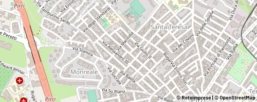 Mappa Cagliari
