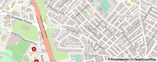 Mappa Cagliari