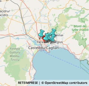 Mappa Via Giovanni Dalle Bande Nere, 09134 Cagliari CA, Italia (14.99571)