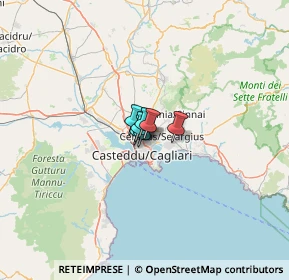Mappa Via Giovanni Dalle Bande Nere, 09134 Cagliari CA, Italia (25.03727)