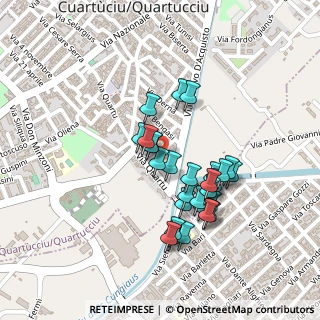 Mappa Via Salvatore Piu, 09044 Quartucciu CA, Italia (0.20714)