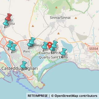 Mappa Via Mogadiscio, 09044 Quartucciu CA, Italia (4.92545)