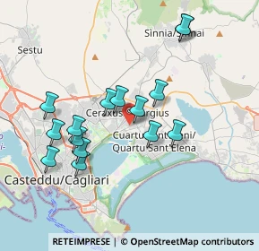 Mappa Via Luigi Einaudi, 09044 Quartucciu CA, Italia (3.87733)