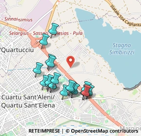 Mappa Fronte Cogoni, 09045 Quartu Sant'Elena CA, Italia (0.959)