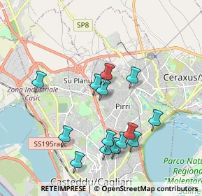 Mappa Via Stamira, 09134 Cagliari CA, Italia (2.05571)