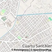 Map Quartu Sant'Elena