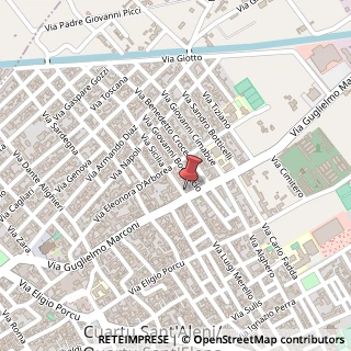 Mappa Via Sicilia, 2, 09045 Quartu Sant'Elena, Cagliari (Sardegna)