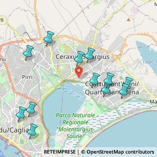 Mappa Centro Commeriale Le Vele, 09044 Quartucciu CA, Italia (2.60333)