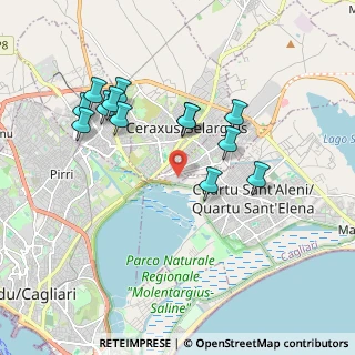 Mappa Centro Commeriale Le Vele, 09044 Quartucciu CA, Italia (2.01615)