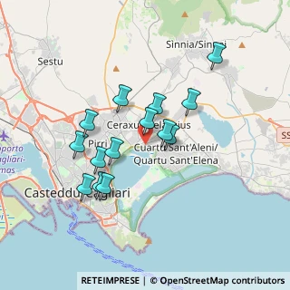 Mappa Centro Commerciale Le Vele, 09044 Cagliari CA, Italia (3.39929)