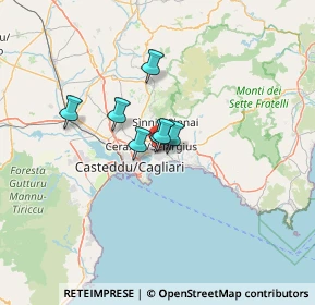 Mappa Via Dante, 09045 Quartu Sant'Elena CA, Italia (32.3675)