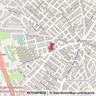 Mappa Piazza Di Santa Maria Chiara, 55, 09134 Cagliari, Cagliari (Sardegna)