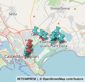 Mappa Via delle Serre, 09045 Quartu Sant'Elena CA, Italia (3.029)