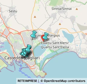 Mappa Via delle Serre, 09045 Quartu Sant'Elena CA, Italia (4.24846)