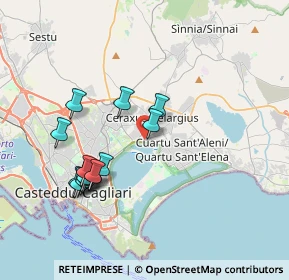 Mappa Via delle Serre, 09045 Quartu Sant'Elena CA, Italia (4.01071)