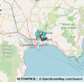Mappa Via Napoli, 09045 Quartu Sant'Elena CA, Italia (38.99)