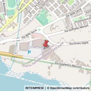 Mappa Via delle Serre, 1, 09044 Cagliari, Cagliari (Sardegna)
