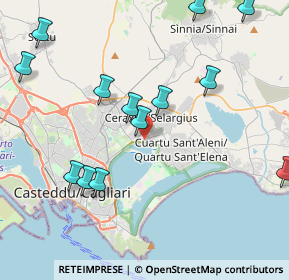 Mappa Le Vele & Millennium, 09044 Quartucciu CA, Italia (5.21692)