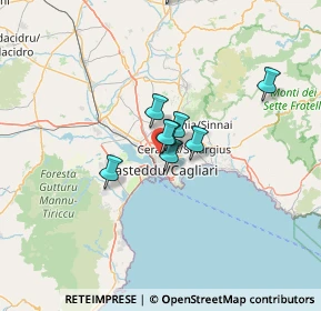 Mappa Via Sirai, 09121 Cagliari CA, Italia (17.38455)