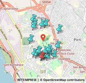Mappa Via Sirai, 09121 Cagliari CA, Italia (0.837)