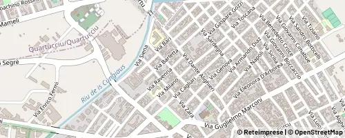 Mappa Quartu Sant’Elena