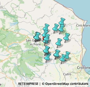 Mappa Corso Giuseppe Mazzini, 88833 Cerenzia KR, Italia (10.69684)