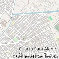 Kaart Quartu Sant'Elena