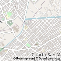 Map Quartu Sant'Elena