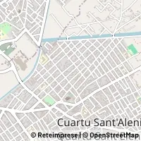 Map Quartu Sant'Elena