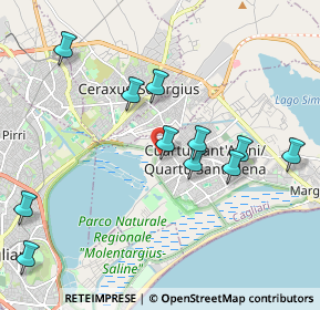 Mappa Via Bizet Georges, 09045 Quartu Sant'Elena CA, Italia (2.28182)